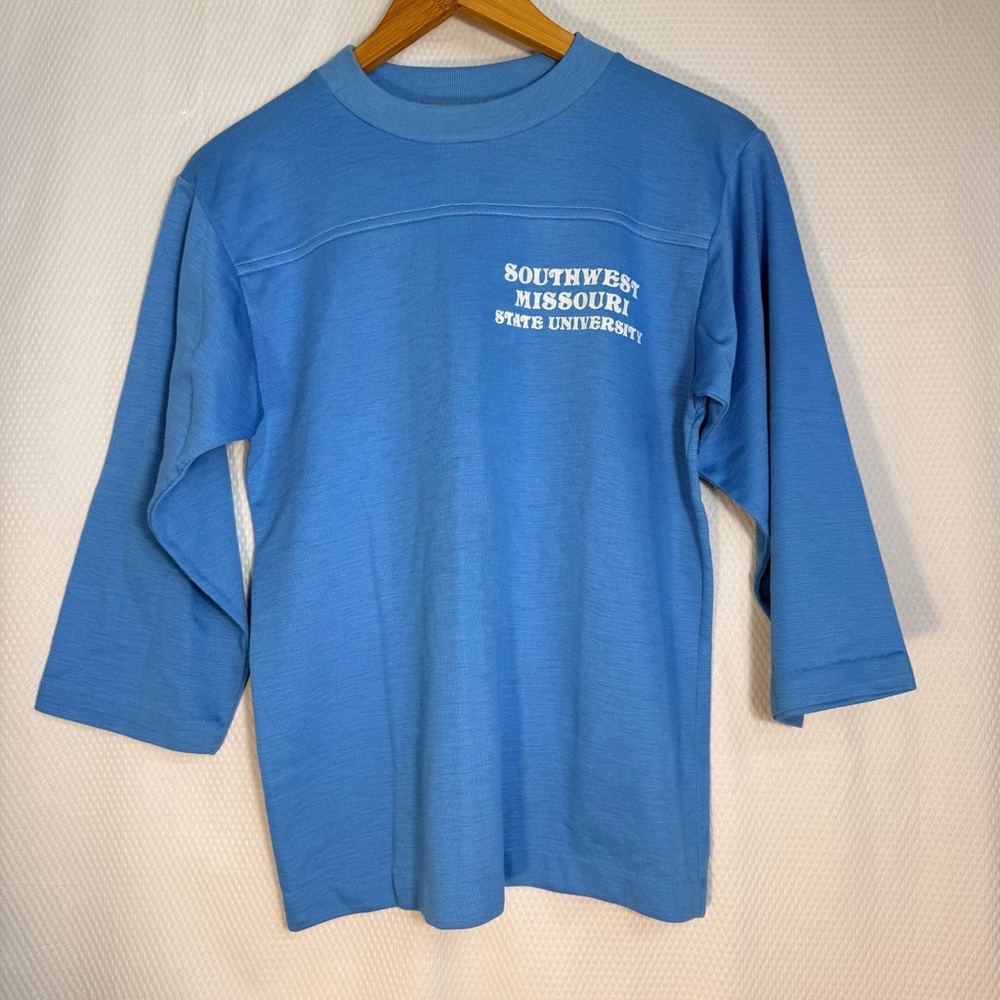 Vintage Southwest Missouri State University Blue Long Sleeve Tee